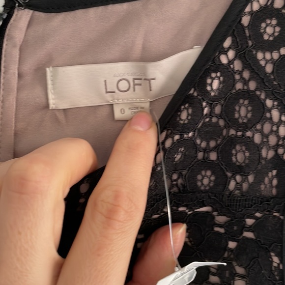 LOFT lace dress NWT $98 - Picture 7 of 10